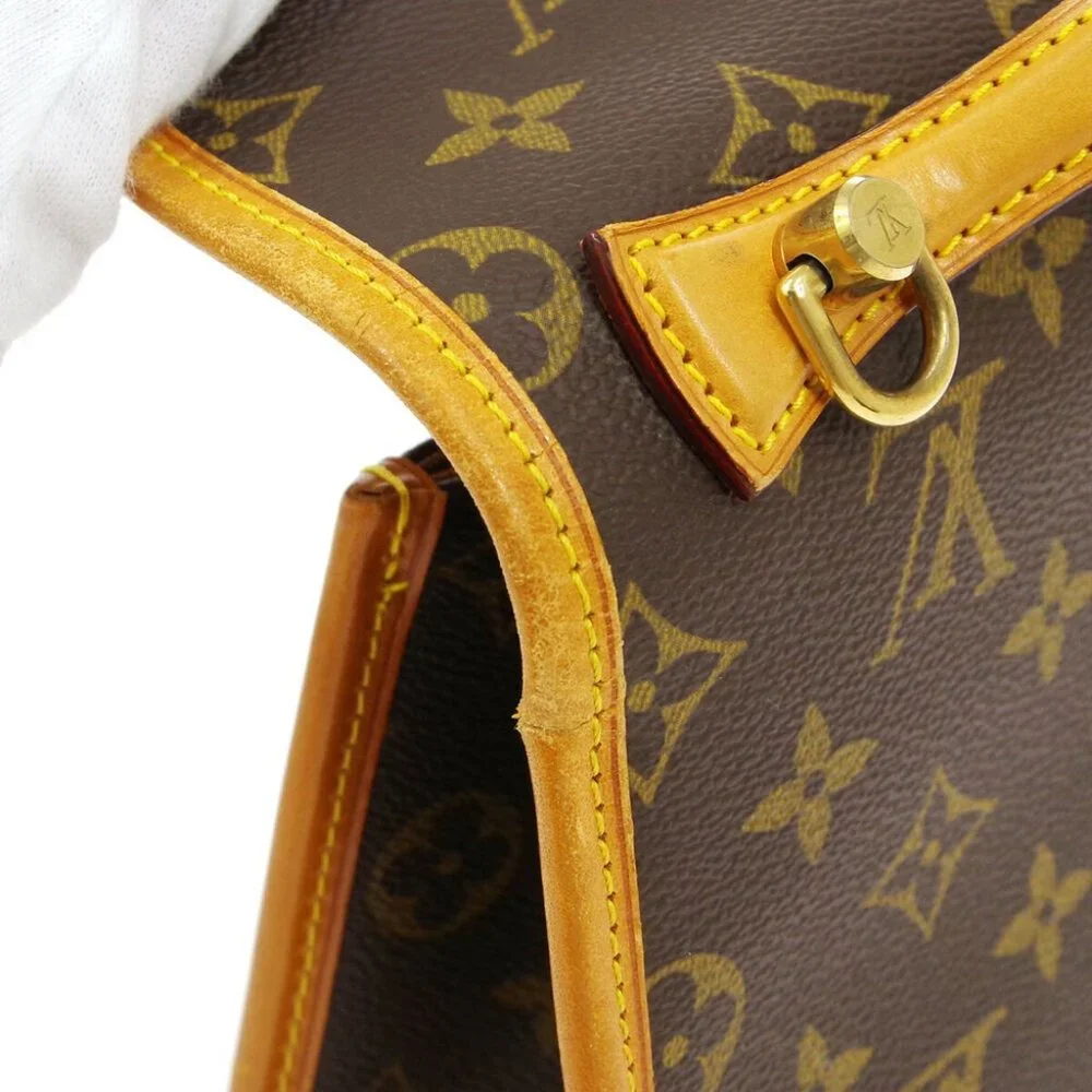 Authentic LOUIS VUITTON BEL AIR 2WAY BUSINESS HAND BAG MI0030 MONOGRAM - Picture 7 of 12